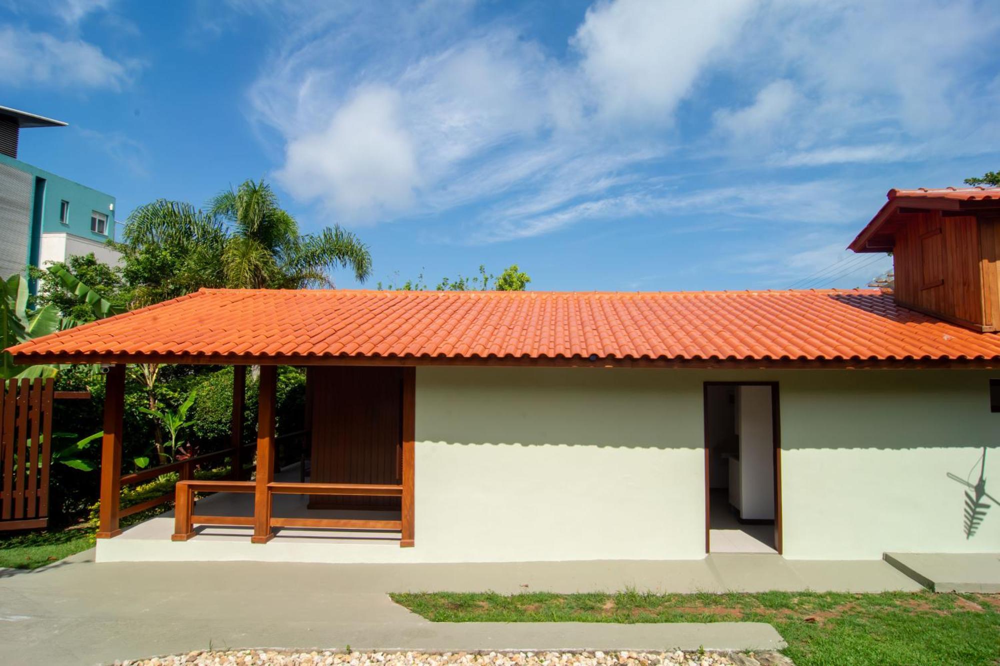 Casa Praiana Poucos Passos Do Mar, Santinho Ab9757 Villa